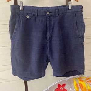 Polo Ralph Lauren Linen Shorts- size 33